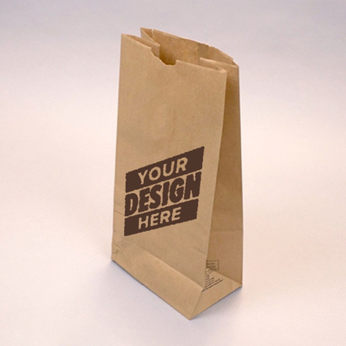 Custom-Printed Natural Kraft 16-lb